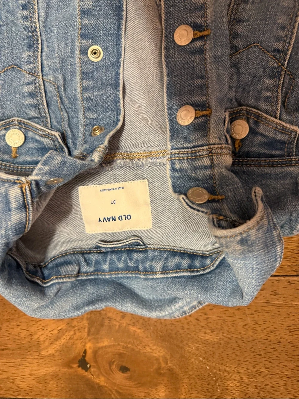 Old Navy Light Blue Kids Denim Jacket